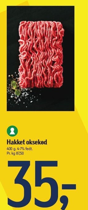 Føtex Hakket oksekød tilbud