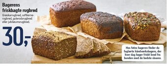 Føtex Bagerens friskbagte rugbrød tilbud