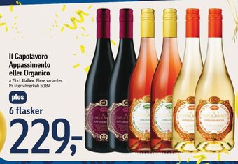 Føtex Il Capolavoro Appassimento eller Organico tilbud