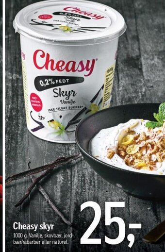 Føtex Cheasy skyr tilbud