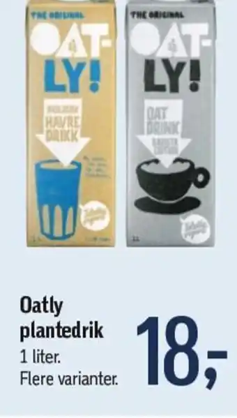 Føtex Oatly plantedrik tilbud
