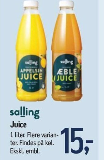 Føtex salling JUICE tilbud
