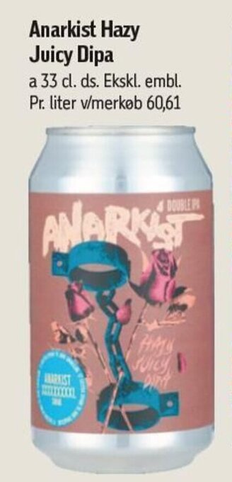 Anarkist Hazy Juicy Dipa