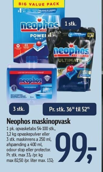 Føtex Neophos maskinopvask tilbud