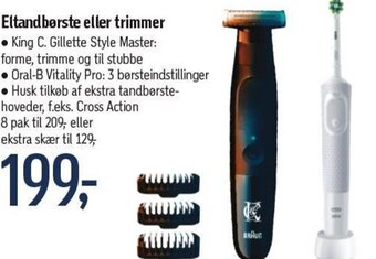 Føtex Eltandbørste eller trimmer tilbud