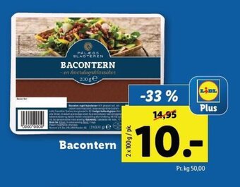 Lidl Bacontern tilbud