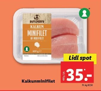 Lidl Kalkunminifilet tilbud