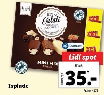 Lidl Ispinde tilbud