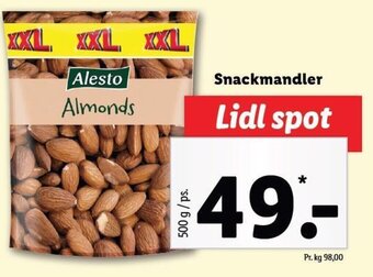 Lidl Alesto Snackmandler tilbud