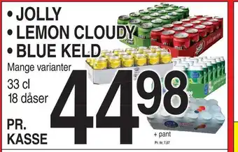ABC Lavpris Jolly • lemon cloudy • blue keld tilbud