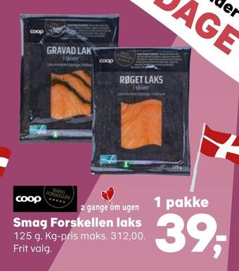 Kvickly Smag forskellen laks tilbud