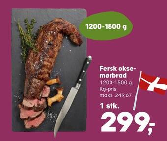 Kvickly Fersk oksemørbrad tilbud