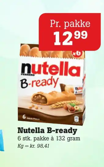 Poetzsch Padborg Nutella b-ready tilbud