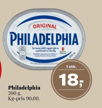 Dagli'Brugsen Philadelphia tilbud