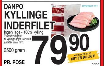 ABC Lavpris Kyllinge inderfilet tilbud