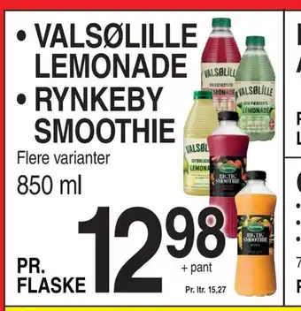 Valsølille lemonade • rynkeby smoothie