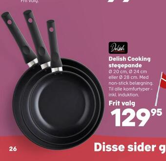 Delish cooking stegepande