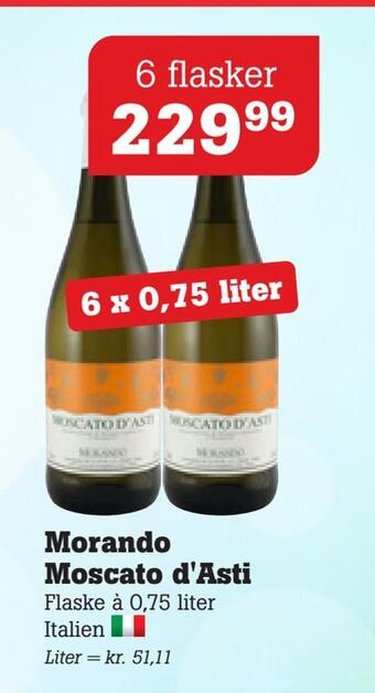 Poetzsch Padborg Morando moscato d'asti tilbud