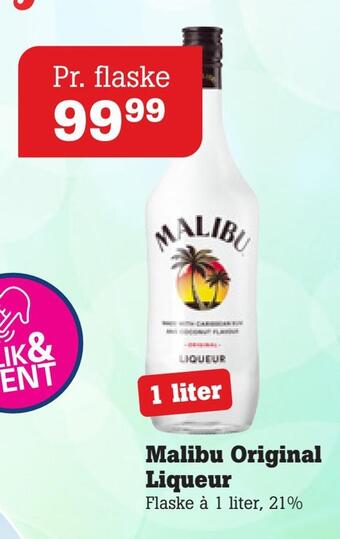 Poetzsch Padborg Malibu original liqueur tilbud