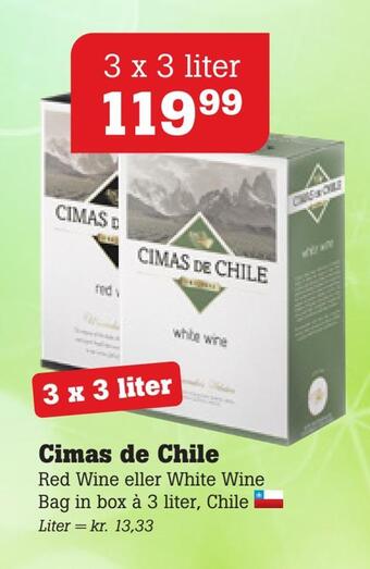 Cimas de chile