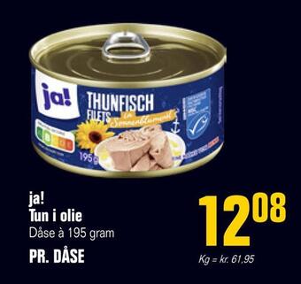Poetzsch Padborg Ja! tun i olie tilbud