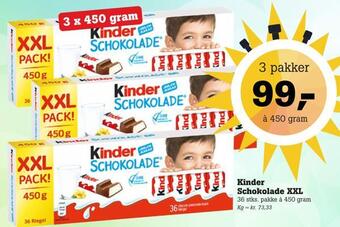 Poetzsch Padborg Kinder schokolade xxl tilbud