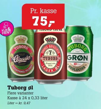 Poetzsch Padborg Tuborg øl tilbud