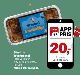 Kvickly Stryhns leverpostej tilbud