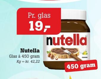 Poetzsch Padborg Nutella tilbud