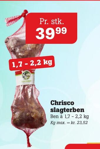 Chrisco slagterben