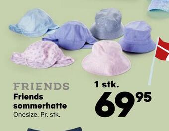 Kvickly Friends sommerhatte tilbud