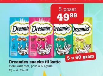 Poetzsch Padborg Dreamies snacks til katte tilbud