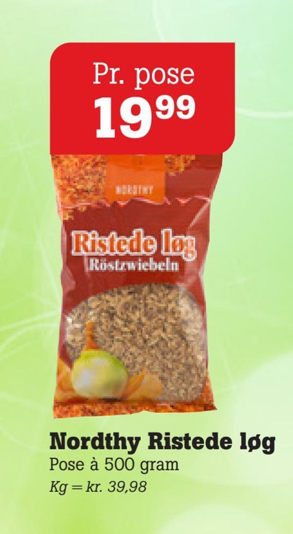 Poetzsch Padborg Nordthy ristede løg tilbud