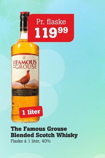 The famous grouse blended scotch whisky