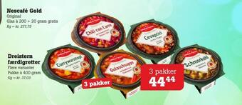 Dreistern færdigretter