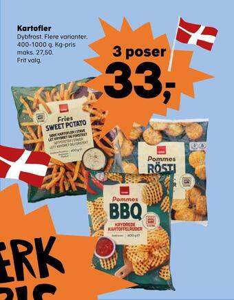 SuperBrugsen Kartofler tilbud