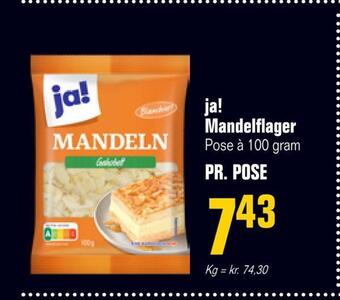 Poetzsch Padborg Ja! mandelflager tilbud