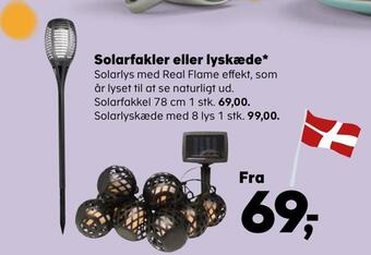 Solarfakler eller lyskæde