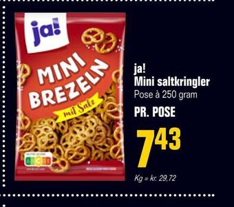 Poetzsch Padborg Ja! mini saltkringler tilbud