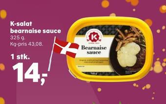 SuperBrugsen K-salat bearnaise sauce tilbud