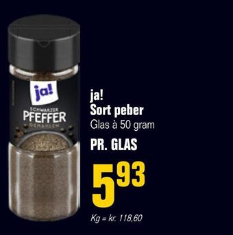 Poetzsch Padborg Ja! sort peber tilbud
