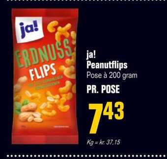 Poetzsch Padborg Ja! peanutflips tilbud