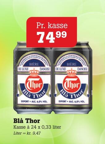 Poetzsch Padborg Blå thor tilbud