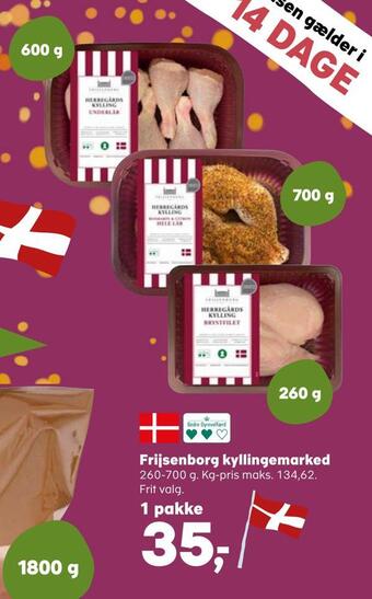 SuperBrugsen Frijsenborg kyllingemarked tilbud