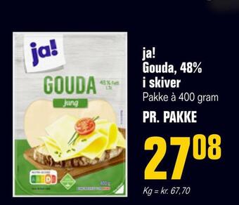 Poetzsch Padborg Ja! gouda, 48% i skiver tilbud
