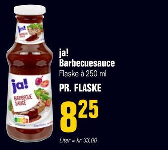 Ja! barbecuesauce