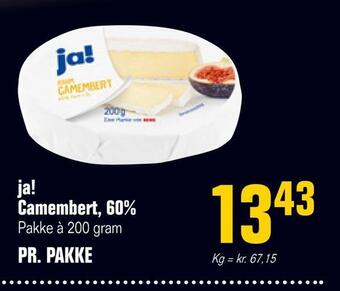 Poetzsch Padborg Ja! camembert, 60% tilbud