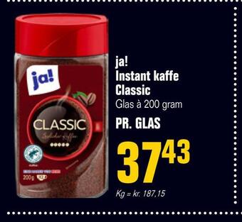Poetzsch Padborg Ja! instant kaffe classic tilbud