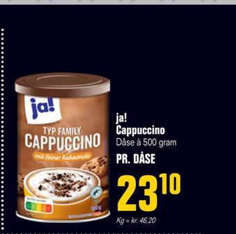 Poetzsch Padborg Ja! cappuccino tilbud