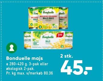 Bonduelle majs